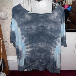 American Eagle Soft and Sexy Cropped Tee With Pocket Size xl